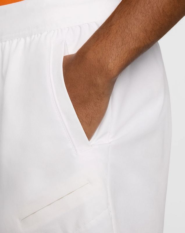 NikeCourt Advantage Men's Dri-FIT 6in Shorts (Hvit)