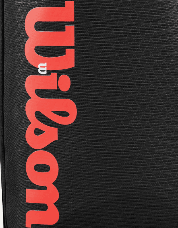 Wilson Super Tour Clash V3 15PK Racket Bag (Svart / Rød)