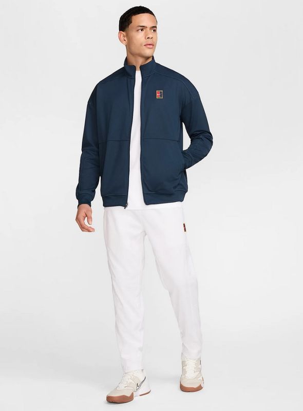 NikeCourt Heritage Men's Tennis Jacket (Navy)