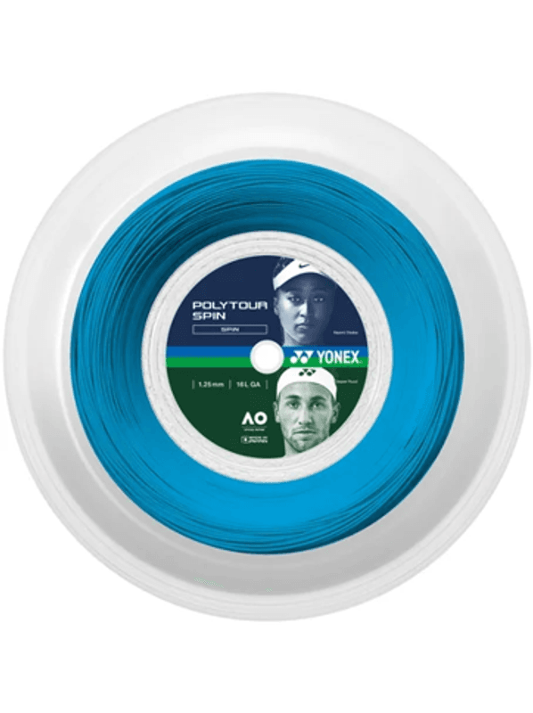 Omstreng med Yonex Poly Tour Spin