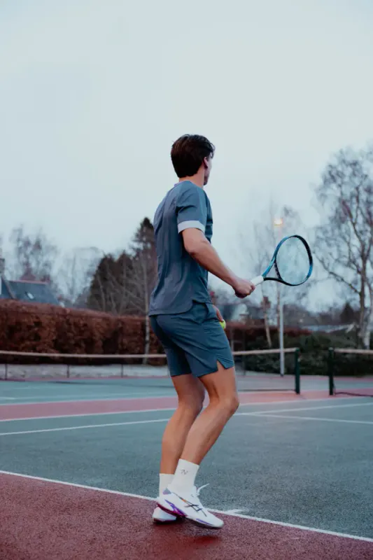 Nibbi Clothing Racquet Sports Tee (Blue)